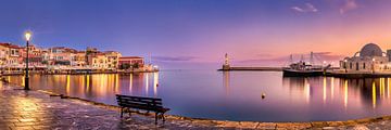 Chania op Kreta, Griekenland. van Voss Fine Art Fotografie