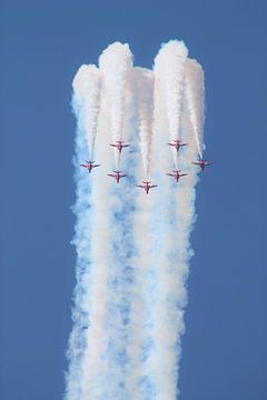 red arrows show van Christiaan Van Den Berg