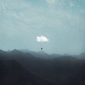 Wolkglijden - slingeren aan een zwevende wolk