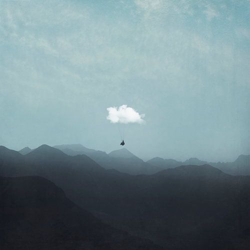 Cloud gliding - swinging from a floating cloud by Dirk Wüstenhagen