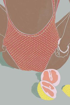 Op het strand - Grapefruit
