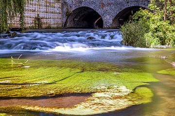 Baden-Württemberg: De Blau stroomt door Ulm van Photoart-Naegele