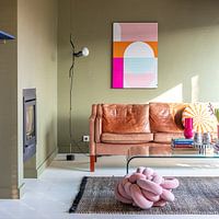 Photo de nos clients: Formes abstraites par Mirjam Duizendstra, sur art frame