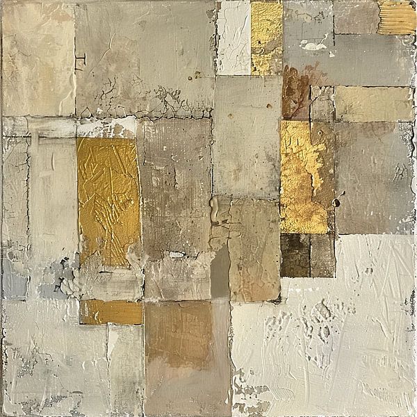 Gilded Geometrics by Abstract Painting