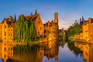 Brugge by Night - 1 van Tux Photography