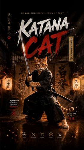 Katana Cat – Der Geist des Samurai