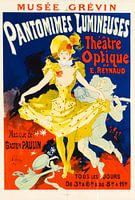 Musée Grévin, Pantomimes Lumineuses JULES CHERET (CHÉRET) 1896