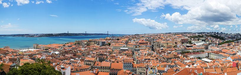 Lisbon - Panorama by Frank Herrmann