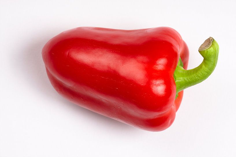 Een heerlijke rode paprika van Jan Brons