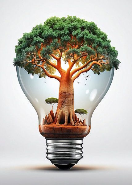 Baumglühbirnen von Muhammad Yunus