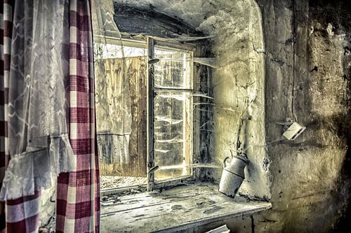 Die verlassene Milchkanne