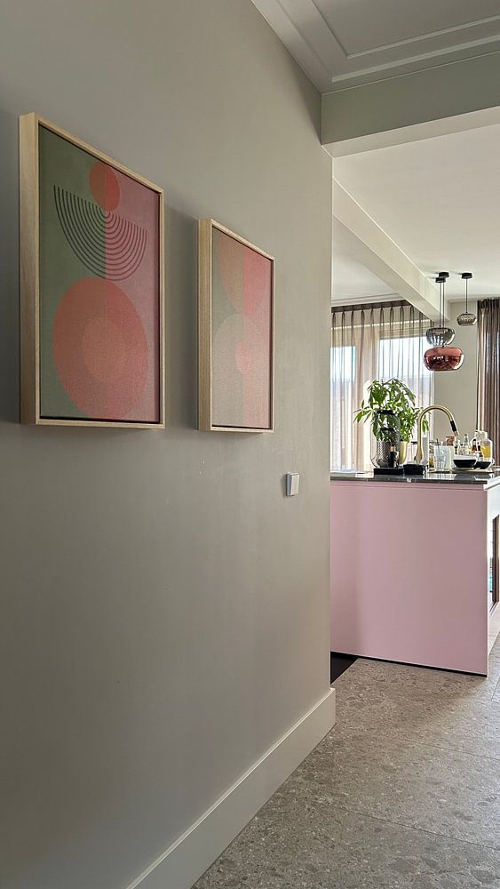 TW Living - Abstract ZEN ORANGE by TW living