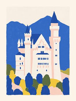Märchenhafte Kunst im Schloss Neuschwanstein