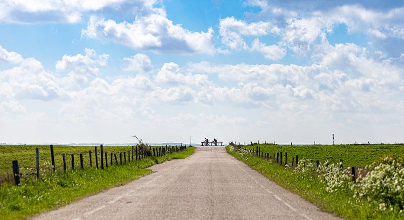 Cyclists on Schouwen-Duiveland by Percy's fotografie
