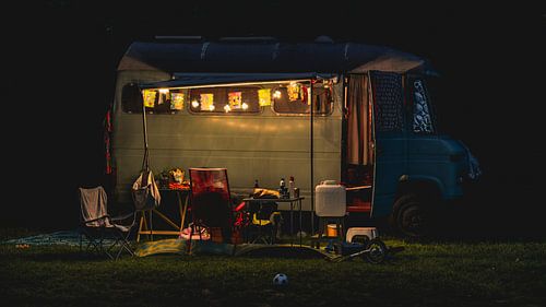 Cosy Evening Camping by Peter Hendriks