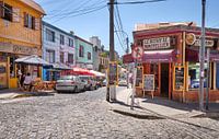 Straße in Valparaíso, Chile