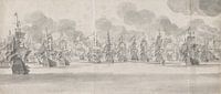 Schlacht von Katwijk, 1653 von Atelier Liesjes Miniaturansicht