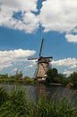 Windmill in Dutch landscape by Martijn Stoppels thumbnail