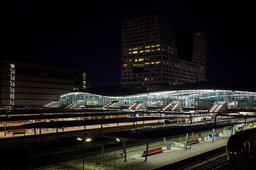 Bahnhof Utrecht bei Nacht