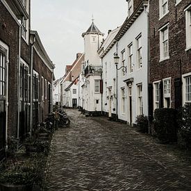 Amersfoort Muurhuizen met Sint-Elisabeth Gasthuis van Amersfoort Fotoprint