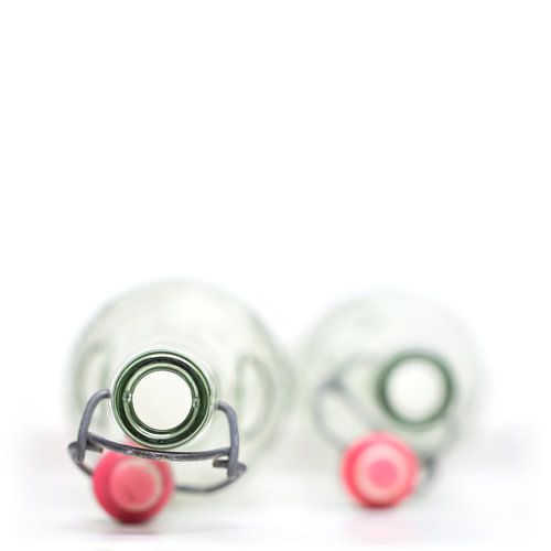 Empty couple...(bottle, white, minimal)