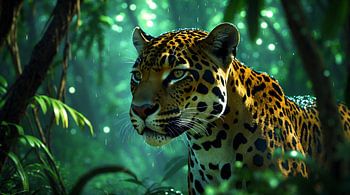 Leopard im Dschungel