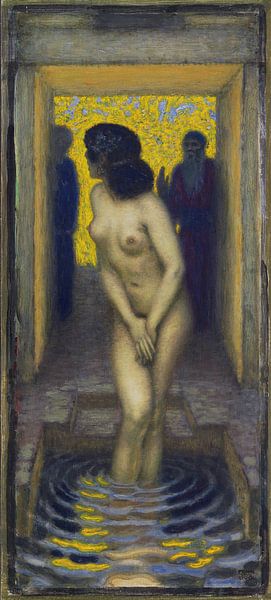 Susanna im Bade, Franz von Stuck, c. 1913 by Atelier Liesjes