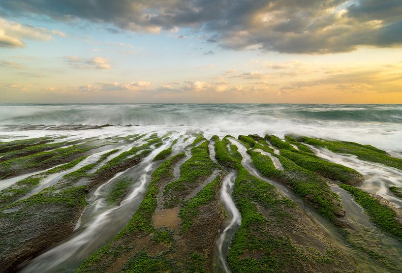 Laomei reef, Noord kust Taiwan. van Jos Pannekoek