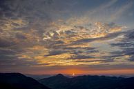 Zonsondergang in de Alpen van Philippos Kloukas thumbnail