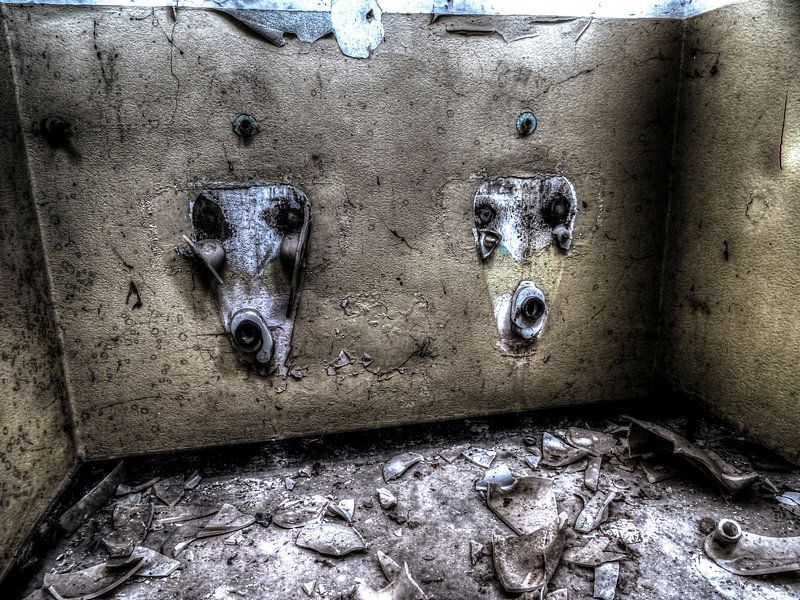 Abandoned factory Germany HDR by Natasja Martijn