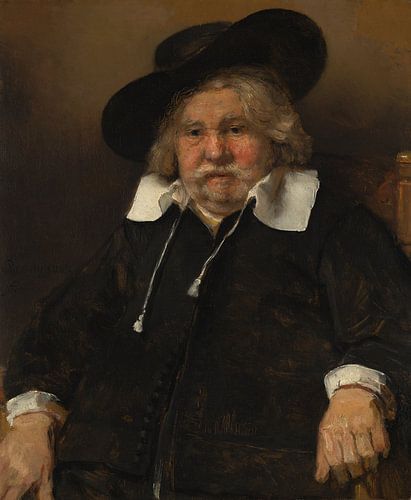 Portret van een oude man, Rembrandt van Rijn