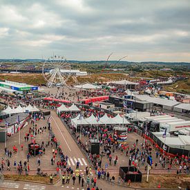 Overzicht Circuit Zandvoort Formule 1 2021 van Monique van Middelkoop