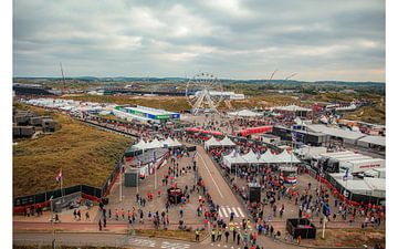 Overzicht Circuit Zandvoort Formule 1 2021 van Monique van Middelkoop