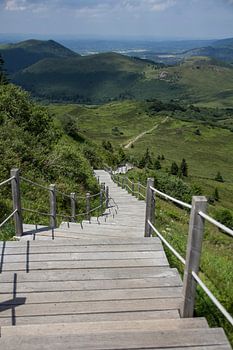 mountain stairway
