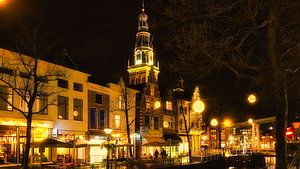 Alkmaar at night