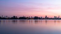 Rotterdamse zonsondergang van Jeroen Kleiberg thumbnail