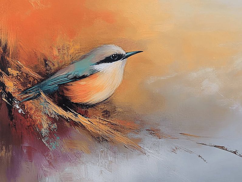 Feathers in the Shadow of the Sun by Karina Brouwer