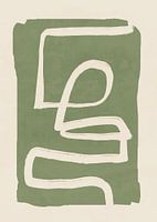 Abstrakte Linienkunst 77