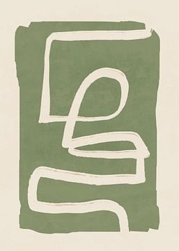 Abstracte lijnkunst 77 van ThingDesign