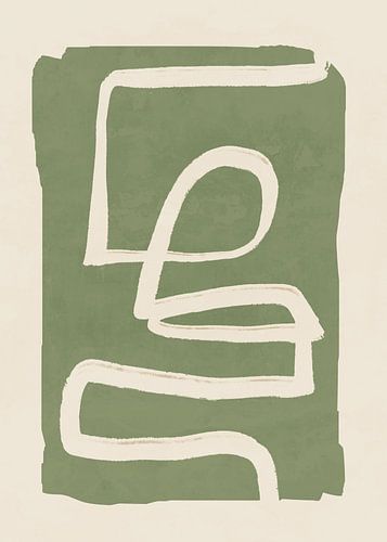 Abstrakte Linienkunst 77