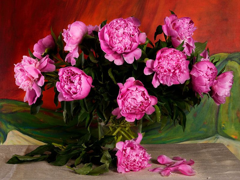 Peonies by Günther Henry Schulze