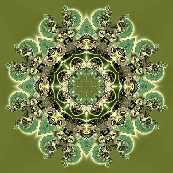 Consensual Symmetry in Green by Hugh Fathers