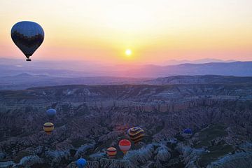 Luchtballonnen in Turkije van Sem Viersen