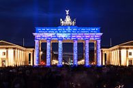 De Brandenburger Tor in een bijzonder licht van Frank Herrmann thumbnail