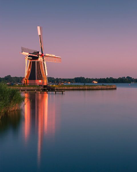 Moulin à vent De Helper, Haren, Groningue, Pays-Bas par Henk Meijer Photography