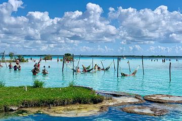 Paradis Bacalar Mexique sur PixelPower