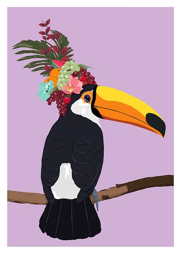 Tropical Toucan Crown