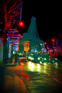 Paris by night by Bianca Dekkers-van Uden