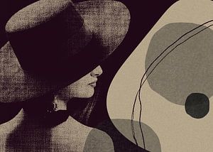 TW living - Linen collection -abstract woman part three