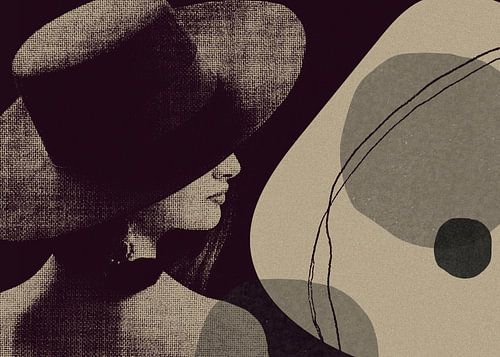 TW living - Linen collection -abstract woman part three